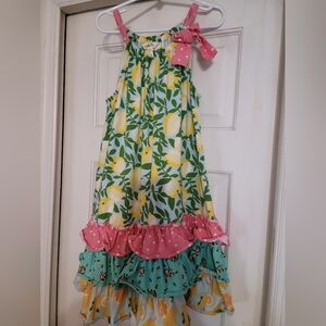 Matilda Jane Brilliant Day Dream Freshly Squeezed Dress Sz 8